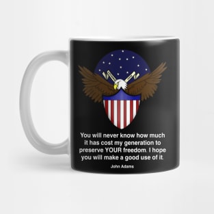 To Preserve Your Freedom (Small Design Version) Mug